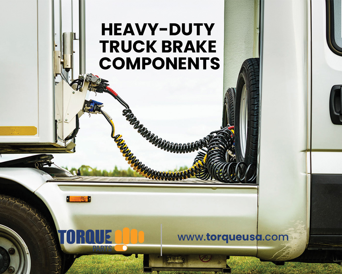 Heavy-duty truck brake components